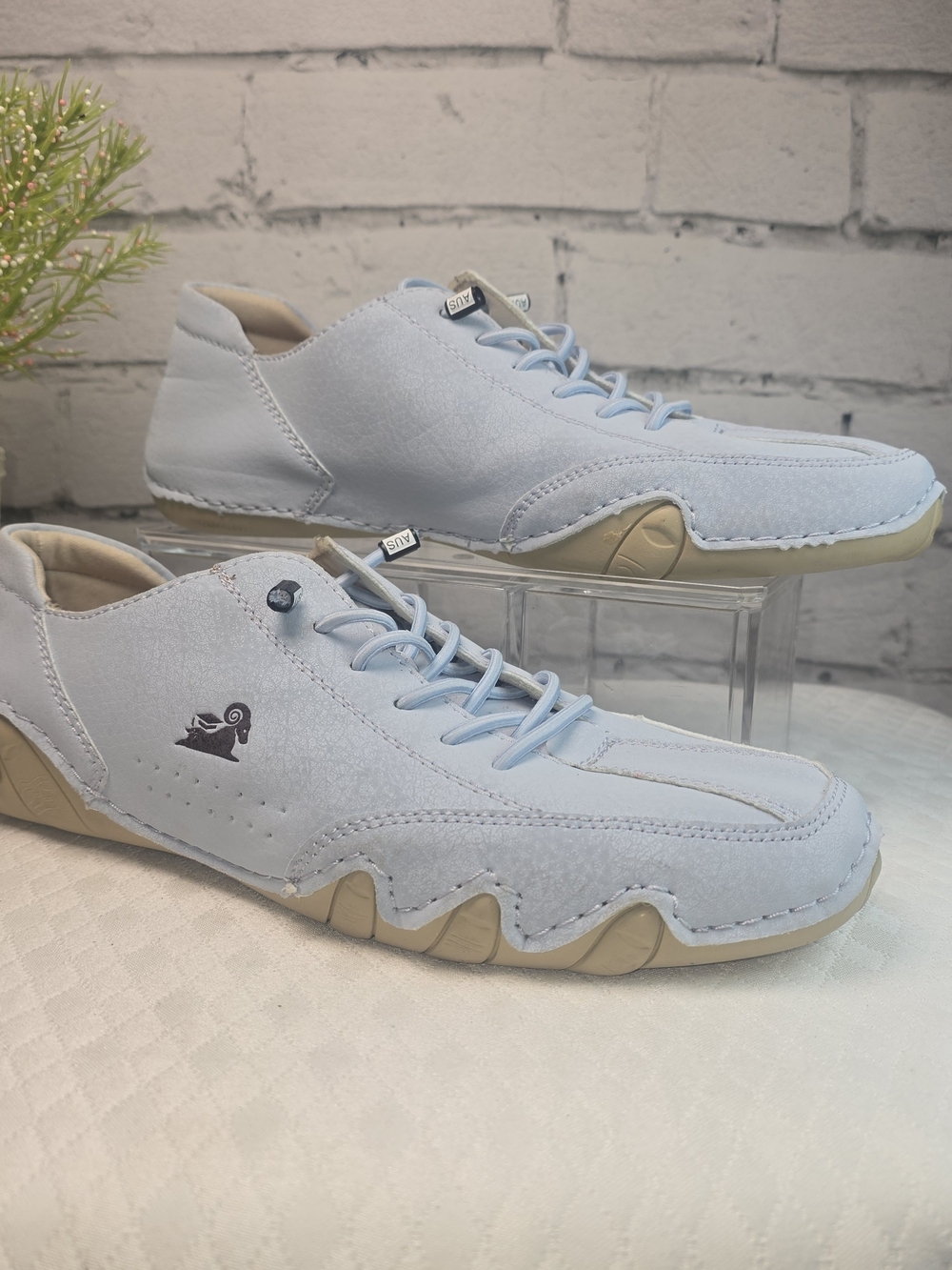 DBECK BAREFOOT-STYLE BECK VOGLBECK BECK SHOE BABY BLUE LIGHTWEIGHT MENS 41